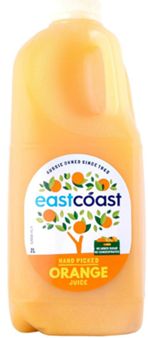 EAST COAST ORANGE JUICE (2LX6) BOX EAST COAST ORANGE JUICE (2LX6) BOX