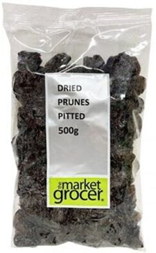 THE MARKET GROCER DRIED PRUNES PITTED (500G)