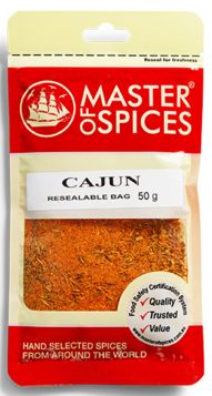 MASTER OF SPICES CAJUN (50G) MASTER OF SPICES CAJUN (50G)