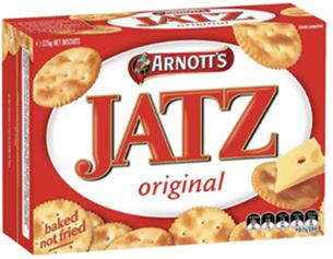 ARNOTTS JATZ ORIGINAL CRACKERS (225G) ARNOTTS JATZ ORIGINAL CRACKERS (225G)