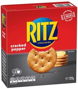 RITZ CRACKED PEPPER CRACKERS (227G) RITZ CRACKED PEPPER CRACKERS (227G)