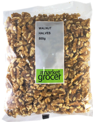 THE MARKET GROCER WALNUT HALVES (500g) THE MARKET GROCER WALNUT HALVES (500g)