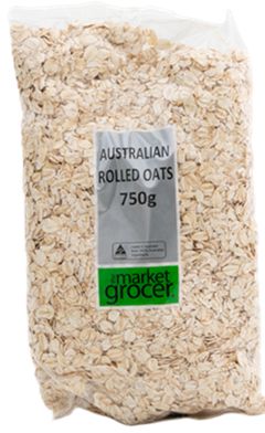 THE MARKET GROCER AUSTRALIAN ROLLED OATS (750G)