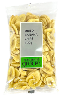 THE MARKET GROCER DRIED BANANA CHIPS (300G) THE MARKET GROCER DRIED BANANA CHIPS (300G)