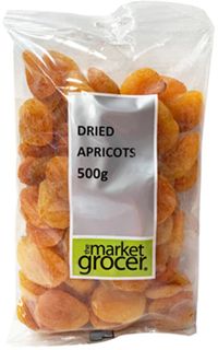 THE MARKET GROCER DRIED APRICOTS (500G)