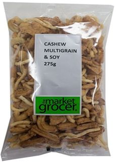 THE MARKET GROCER CASHEW MULTIGRAIN & SOY (275G) THE MARKET GROCER CASHEW MULTIGRAIN & SOY (275G)