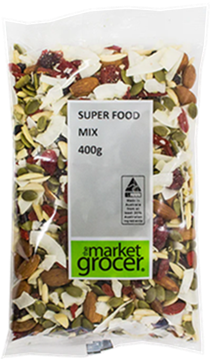 THE MARKET GROCER SUPER FOOD MIX (400G) THE MARKET GROCER SUPER FOOD MIX (400G)