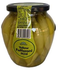 BENINO YELLOW FEFFERONI MILD (530G) BENINO YELLOW FEFFERONI MILD (530G)