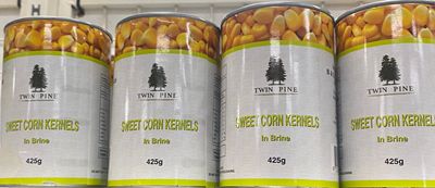 TWIN PINE SWEET CORN KERNELS (425G) TWIN PINE SWEET CORN KERNELS (425G)