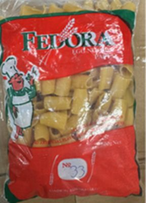 FEDORA EGG NOODLE PASTA  no33- RIGATONI (500G)