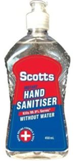 SCOTTS HAND SANITISER (450ml)