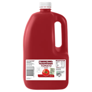 MASTERFOODS TOMATO SAUCE (4L) MASTERFOODS TOMATO SAUCE (4L)
