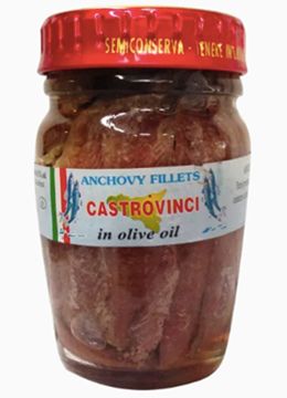 ANCHOVY FILLETS CASTROVINCI IN OLIVE OIL (75G) ANCHOVY FILLETS CASTROVINCI IN OLIVE OIL (75G)