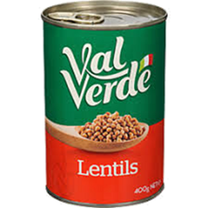 VAL VERDE LENTILS (400G) CAN