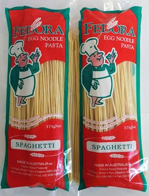 FEDORA EGG NOODLE PASTA SPAGHETTI (375g)