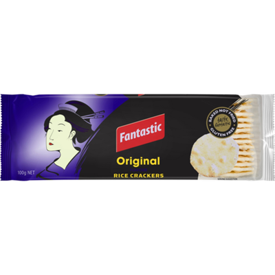 FANTASTIC ORIGINAL FLAVOUR RICE CRACKERS (100g)