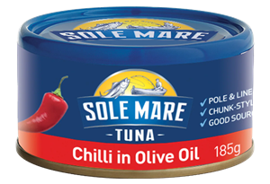 SOLE MARE TUNA  IN CHILLI OIL (185G)