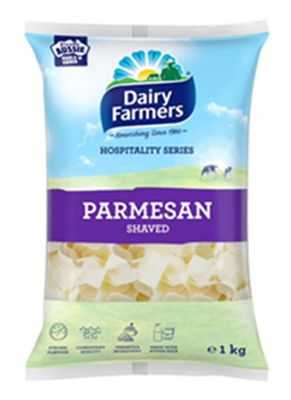 DAIRY FARMERS PARMESEAN SHAVED (1KG) BAG DAIRY FARMERS PARMESEAN SHAVED (1KG) BAG