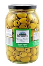 BENINO GREEN PITTED OLIVES (2kg)