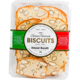 FAMOUS BISCUITS ALMOND BISCOTTI (150G)