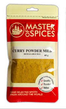 MASTER OF SPICES CURRY POWDER MILD (60G)