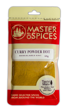 MSATER OF SPICES CURRY POWDER HOT (60G)