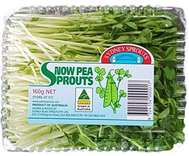 SYDNEY SPROUTS SNOW PEA SPROUTS ( 160G) SYDNEY SPROUTS SNOW PEA SPROUTS ( 160G)