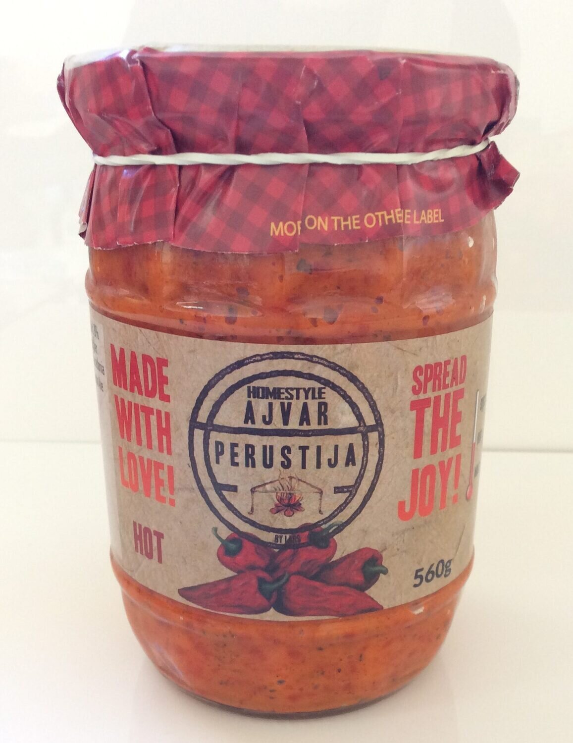 HOMESTYLE AJVAR PERUSTIJA HOT (560G)