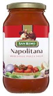SAN REMO NAPOLITANA PASTA SAUCE (500G)