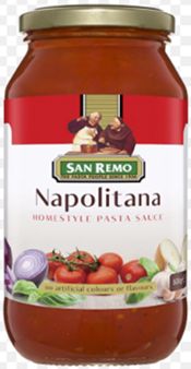 SAN REMO NAPOLITANA PASTA SAUCE (500G) SAN REMO NAPOLITANA PASTA SAUCE (500G)