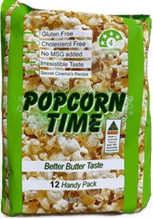 POPCORN TIME BETTER BUTTER TASTE POPCORN (12 PK) POPCORN TIME BETTER BUTTER TASTE POPCORN (12 PK)