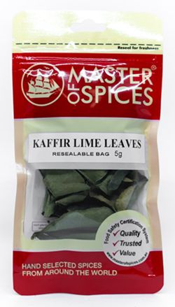 MASTER OF SPICES KAFFIR LIME LEAVES (5G)