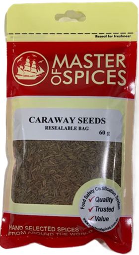 MASTER OF SPICES CARAWAY SEEDS (60G)