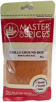 MASTER OF SPICES CHILLI GROUND HOT (56G)