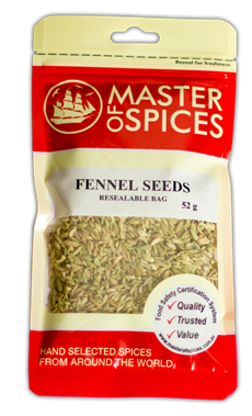 MASTER OF SPICES FENNEL SEEDS (52G)