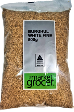 THE MARKET GROCER BULGUR/BURGHUL WHITE FINE (500G)