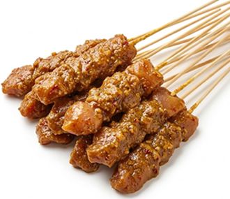 SATAY CHICKEN STICKS (5 PIECES) EASY TO COOK SATAY CHICKEN STICKS (5 PIECES) EASY TO COOK