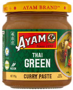 AYAM THAI GREEN CURRY PASTE (195G) AYAM THAI GREEN CURRY PASTE (195G)
