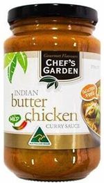 CHEF'S GARDEN INDIAN BUTTER CHICKEN CURRY SAUCE (375G) CHEF'S GARDEN INDIAN BUTTER CHICKEN CURRY SAUCE (375G)