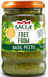 SACLA FREE FROM BASIL PESTO (190G)