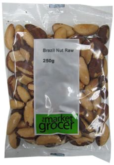 THE MARKET GROCER RAW BRAZIL NUTS (250G)