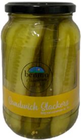 BENINO SANDWICH STACKERS PICKLES (470G)
