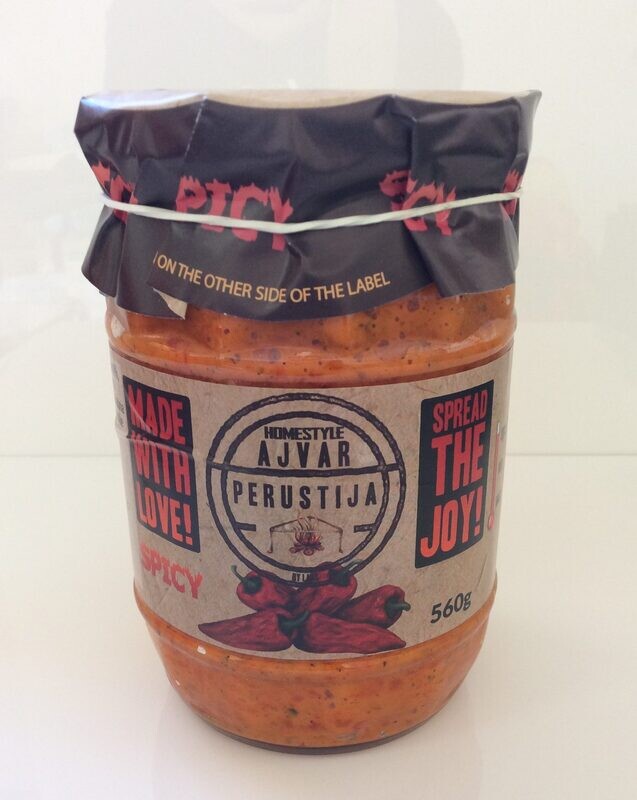 HOMESTYLE AJVAR PERUSTIJA EXTRA SPICY (560G) HOMESTYLE AJVAR PERUSTIJA EXTRA SPICY (560G)