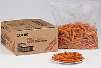 CHIPS SWEET POTATO 10MM (1.36KG) BAG