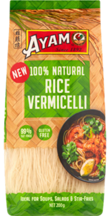 AYAM 100% NATURAL RICE VERMICELLI (200g) AYAM 100% NATURAL RICE VERMICELLI (200g)