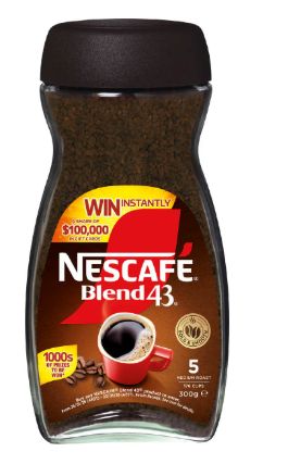NESCAFE BLEND 43 INSTANT COFFEE (300G)
