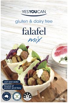 YESYOUCAN GLUTEN & DAIRY FREE FALAFEL MIX (200G)