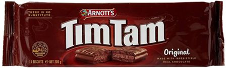 ARNOTT'S ORIGINAL TIM TAM BISCUITS (200G) ARNOTT'S ORIGINAL TIM TAM BISCUITS (200G)