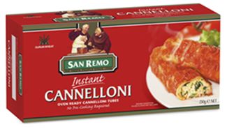 SAN REMO INSTANT CANNELLONI (250G) SAN REMO INSTANT CANNELLONI (250G)