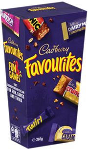 CADBURY FAVOURITES CHOCOLATE BOX (265G)